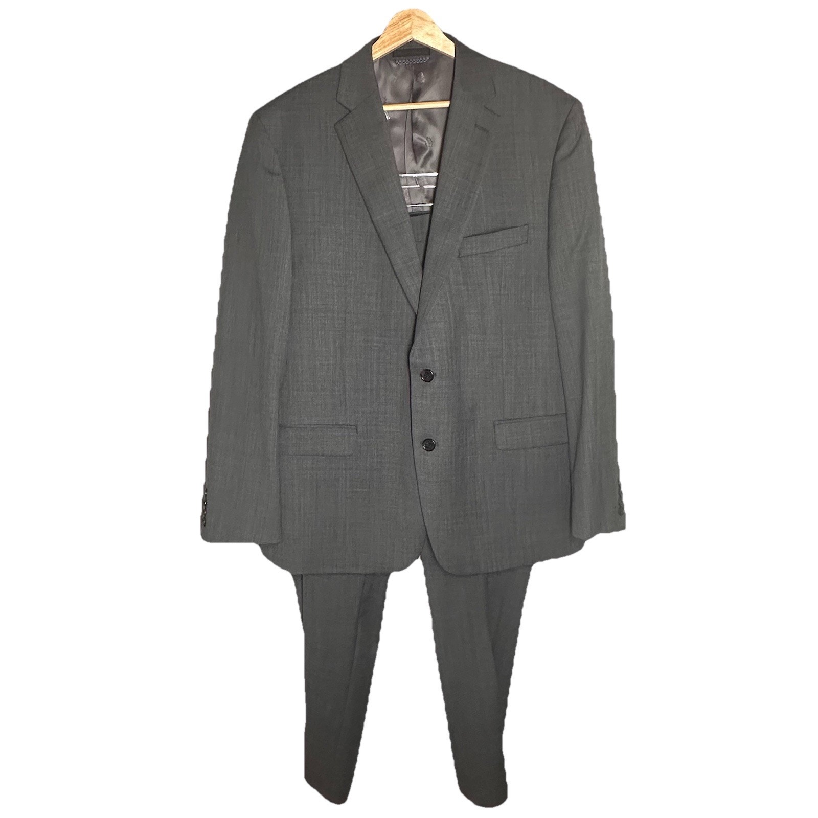 Lrl Ralph Lauren Mens Lattimore Suit Grey Jacket 44r Pants 38w X 30l Nwot